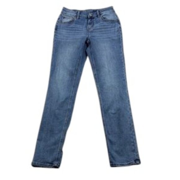 Maurices Women’s Size 0 Mid-Rise Straight Jeans Stretch Excellent Condition - Picture 1 of 8